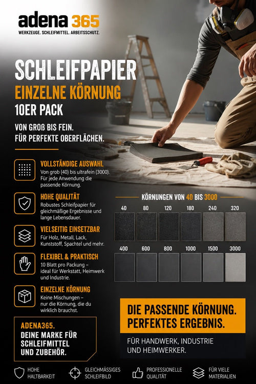 {{ product_title }} – {{ variant_option1 }} – Schleifpapier Set – adena365