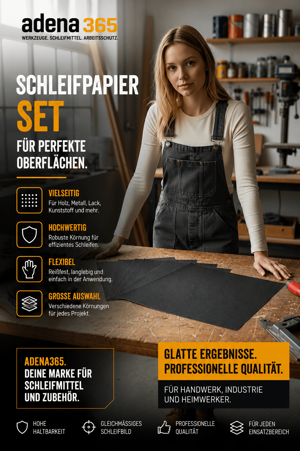 {{ product_title }} – {{ variant_option1 }} – Schleifpapier Set – adena365