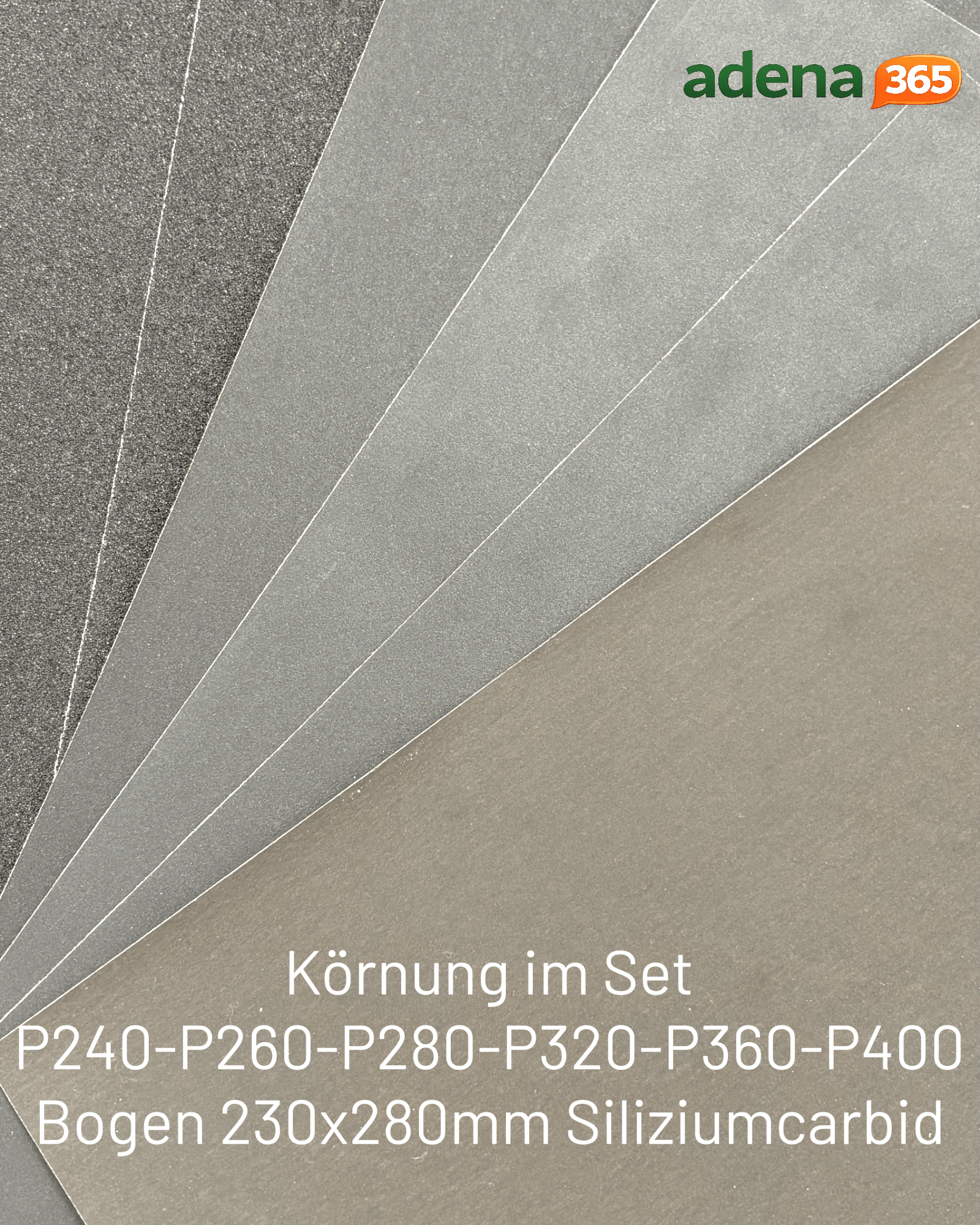 {{ product_title }} – {{ variant_option1 }} – Schleifpapier Set – adena365