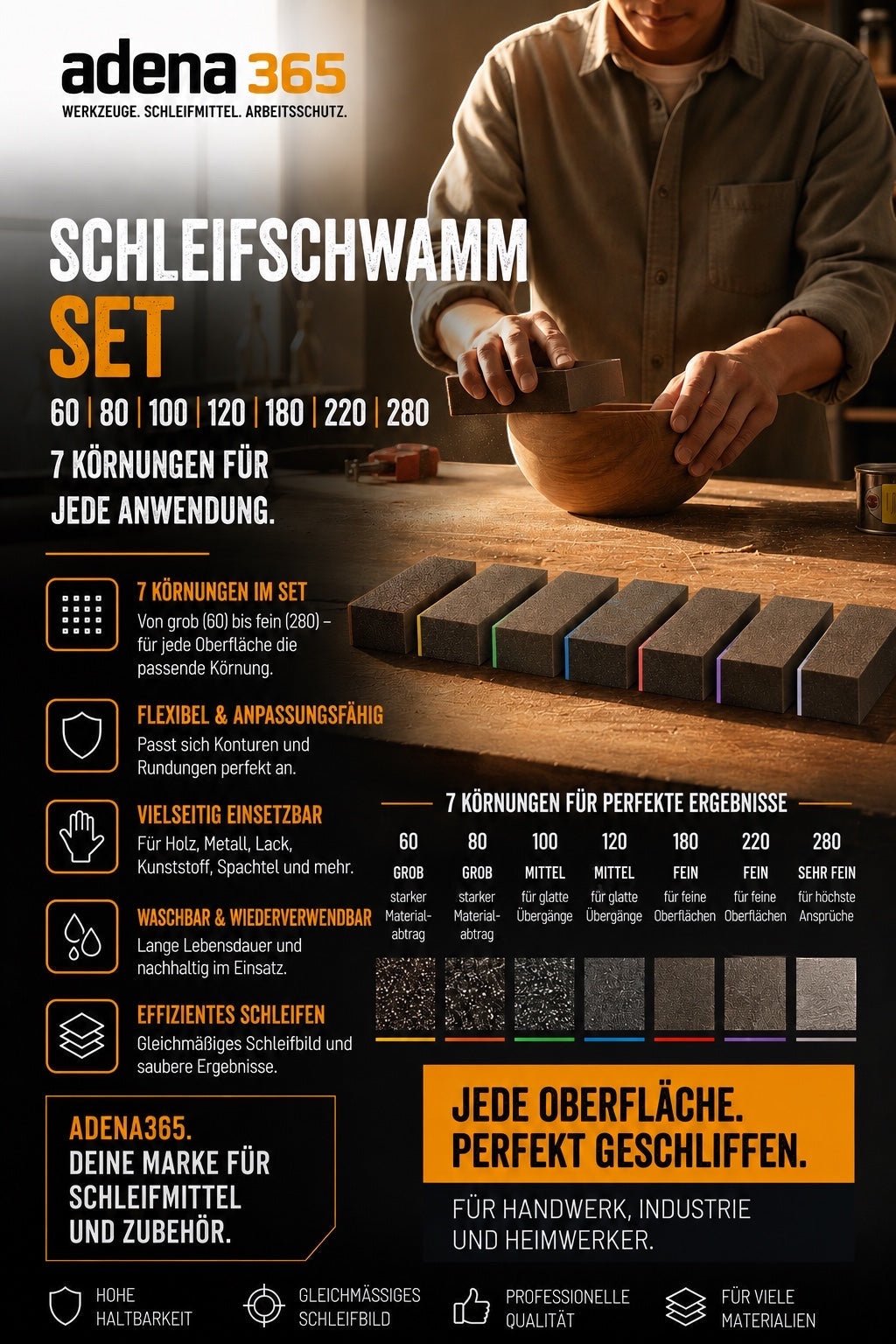 {{ product_title }} – {{ variant_option1 }} – Schleifpapier Set – adena365